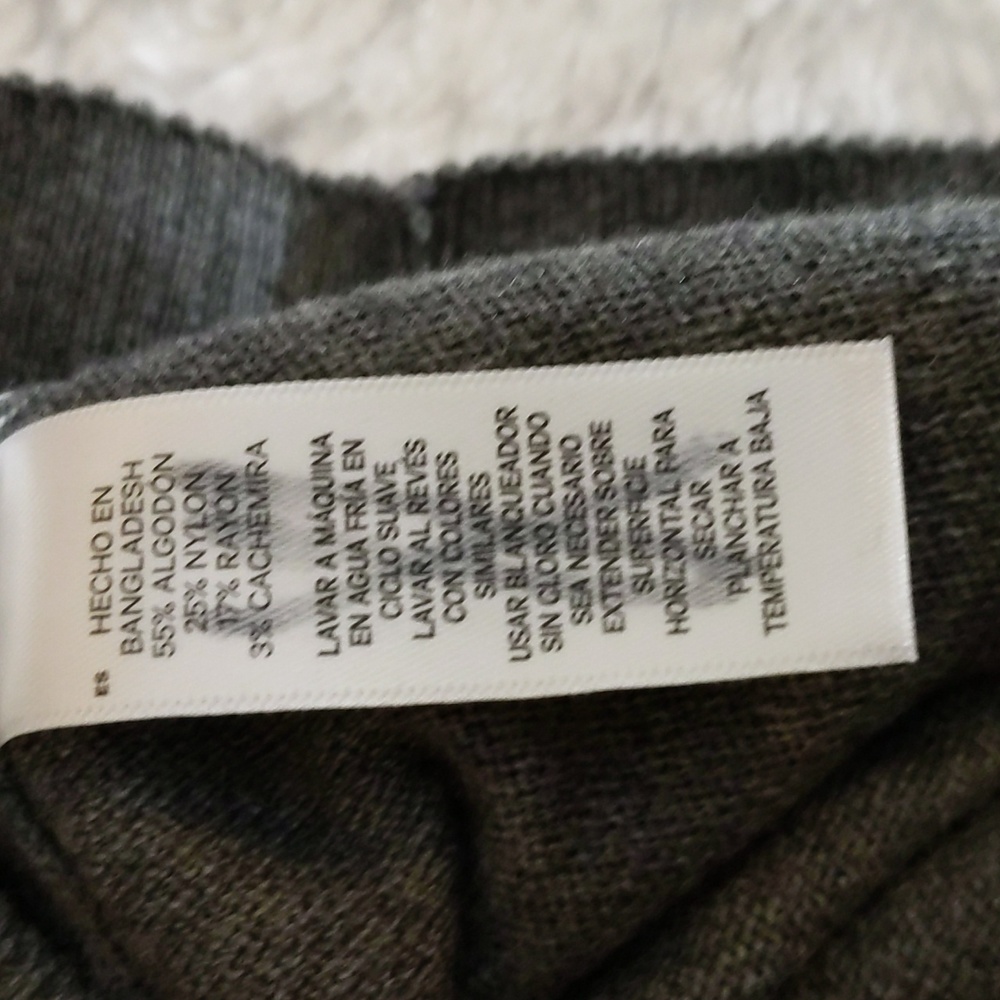 Joe Fresh| NWT Long Grey Buttoned Down Long Sleeve Cardigan Cotton Blend - Picture 13 of 14